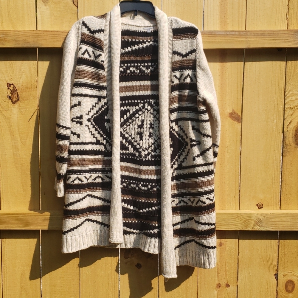 Aztec cardigan